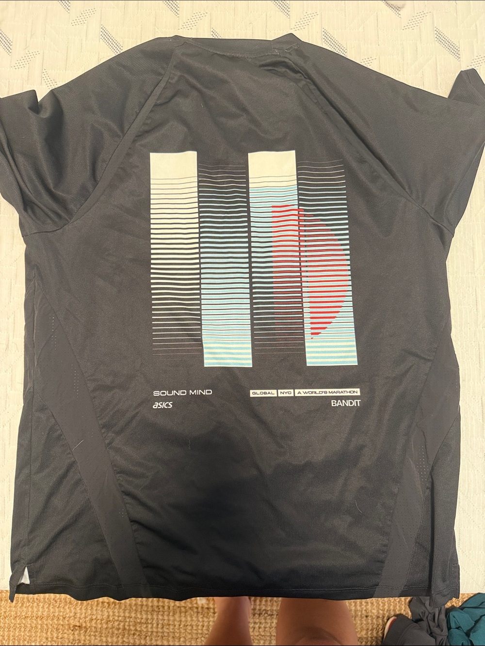 Bandit x ASICS NYCM 'Sound Mind Your Business' Performance Jersey - med - Picture 3 of 3